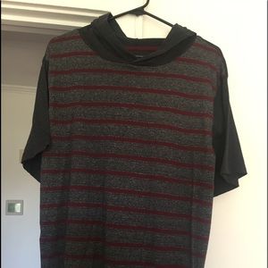 Men’s Brand New Metro Hooded Shirt.